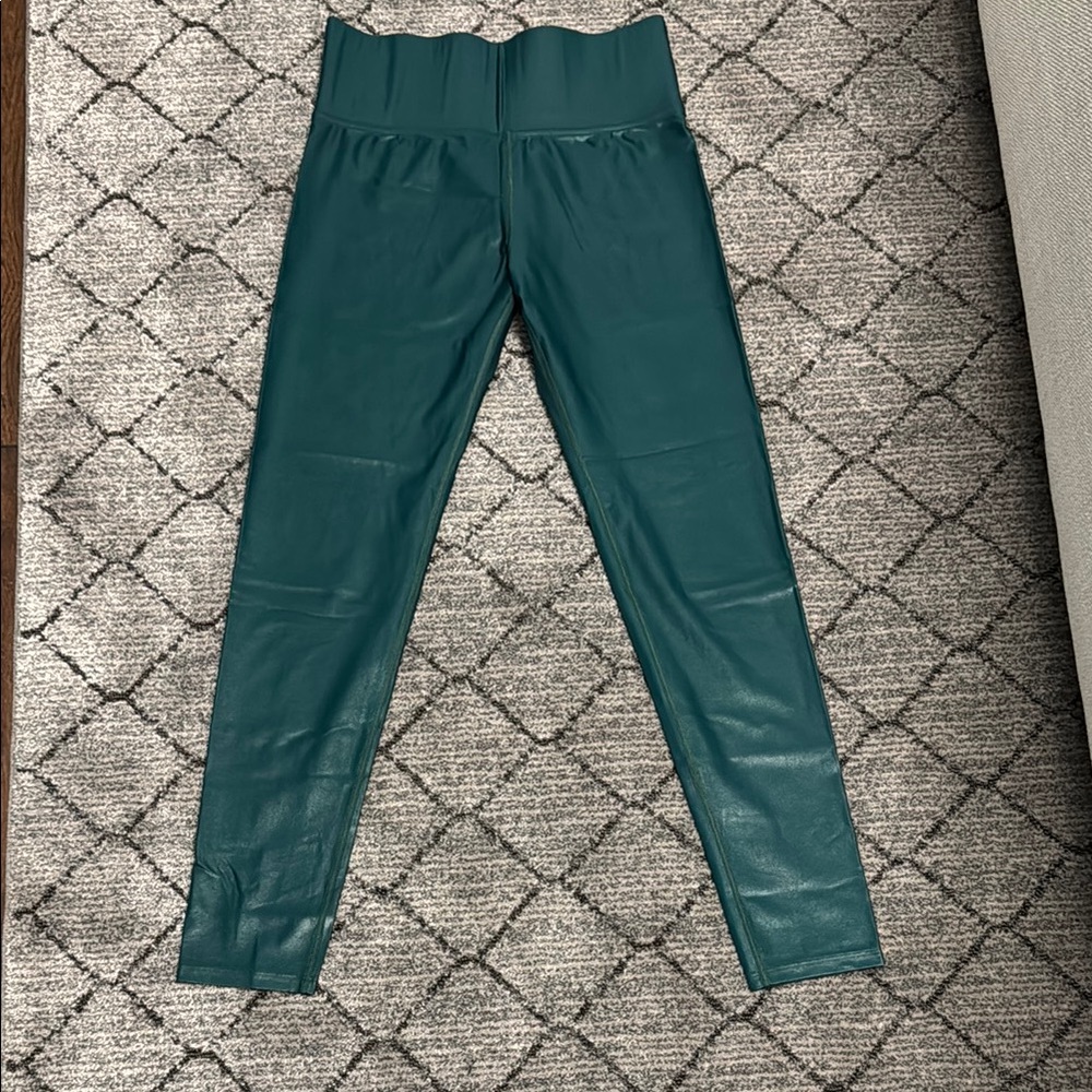 Carbon38 Takara Shine Teal High-Waisted Leggings